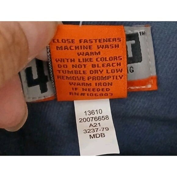 Duluth Trading 40 Grit Cotton Twill Shirt Jacket - Picture 6 of 9